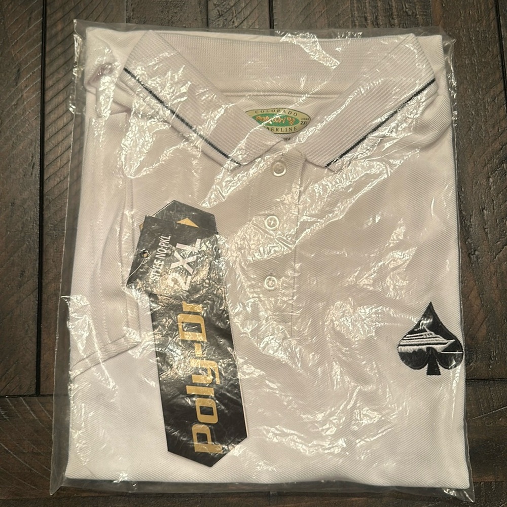 Colorado Timberline men's polo. Size 2XL.